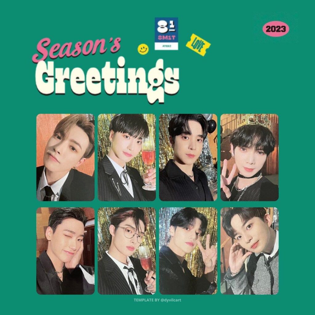 Ateez Seasons Greetings 2023